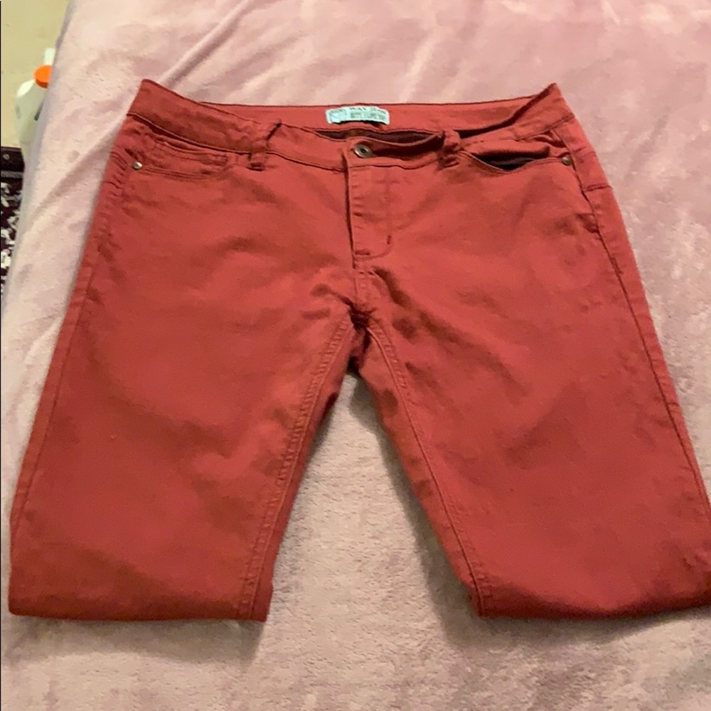 I am selling these red pants.